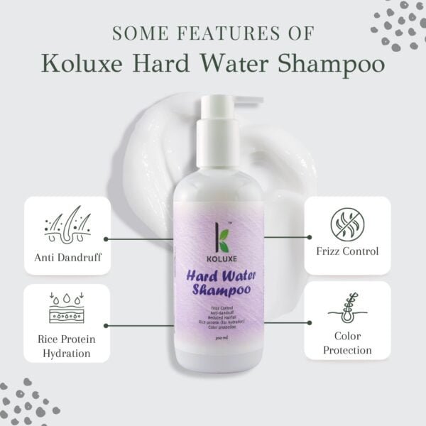 Koluxe Hard Water Shampoo 300 ML - Image 2