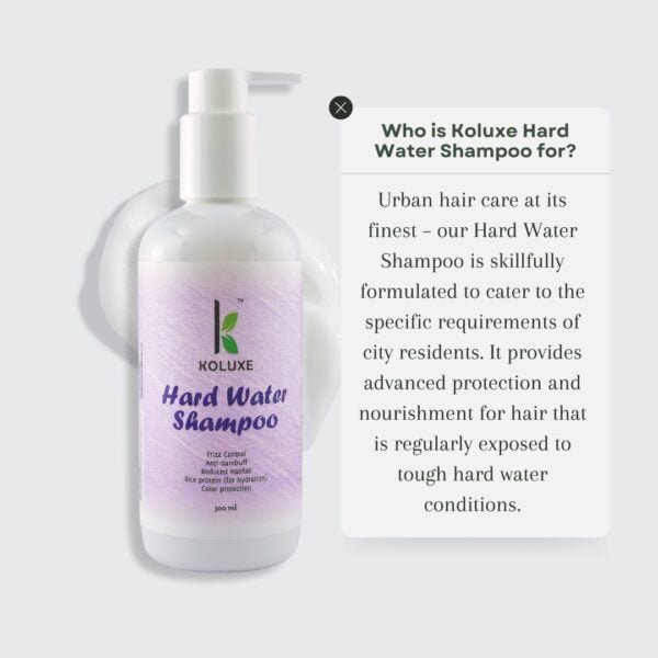 Koluxe Hard Water Shampoo 300 ML - Image 3