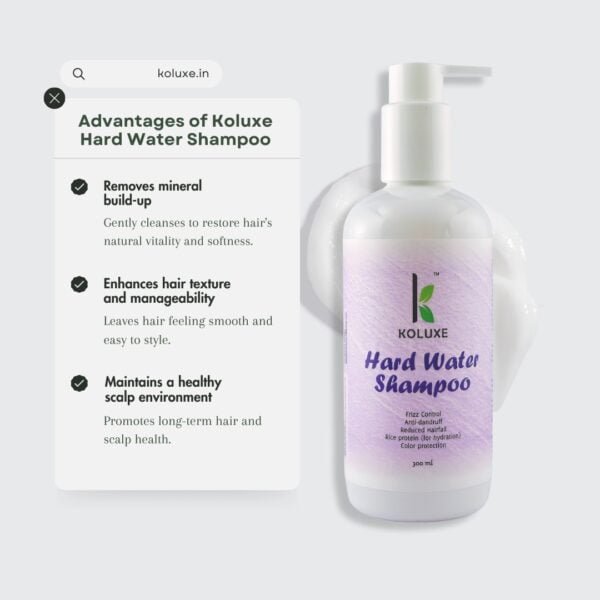 Koluxe Hard Water Shampoo 300 ML - Image 4